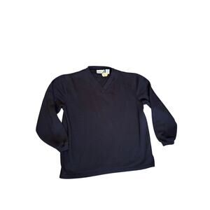 Vintage Claudia Barnes Sport Black Pullover Sweater 3/4 Sleeve - Size S